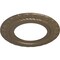 Ekena Millwork Claremont Ceiling Medallion (Fits Canopies up to 7"), 10 5/8"OD x 5 3/4"ID x 1/2"P, Warm Silver CM10CLWSS - alternate 2